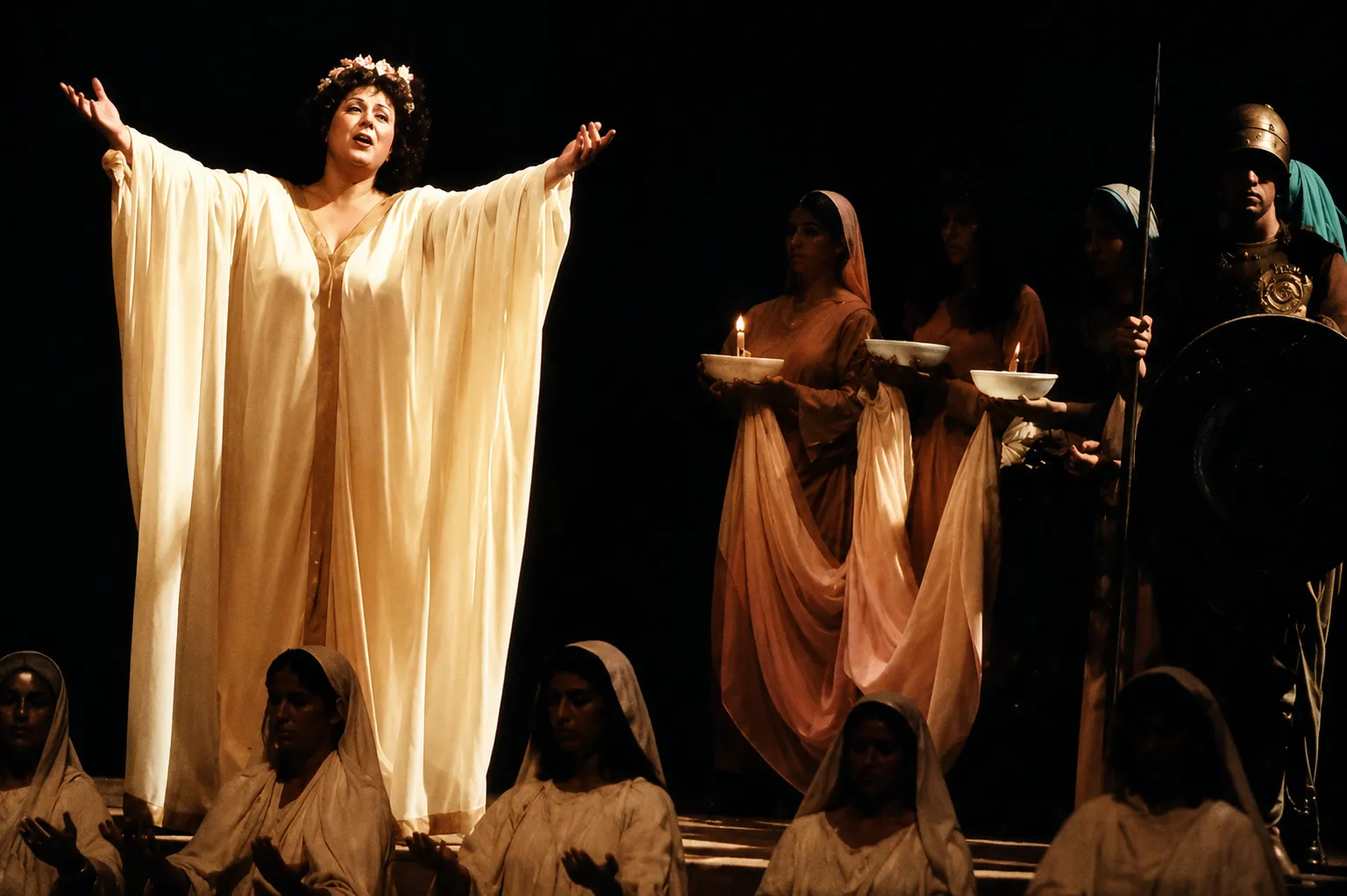 Gilda Cruz-Romo en Norma, 1985.